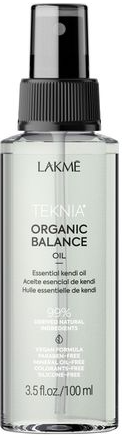 Ефірна олія кенді для живлення і пом'якшення волосся і шкіри Lakme Teknia Organic Balance Oil