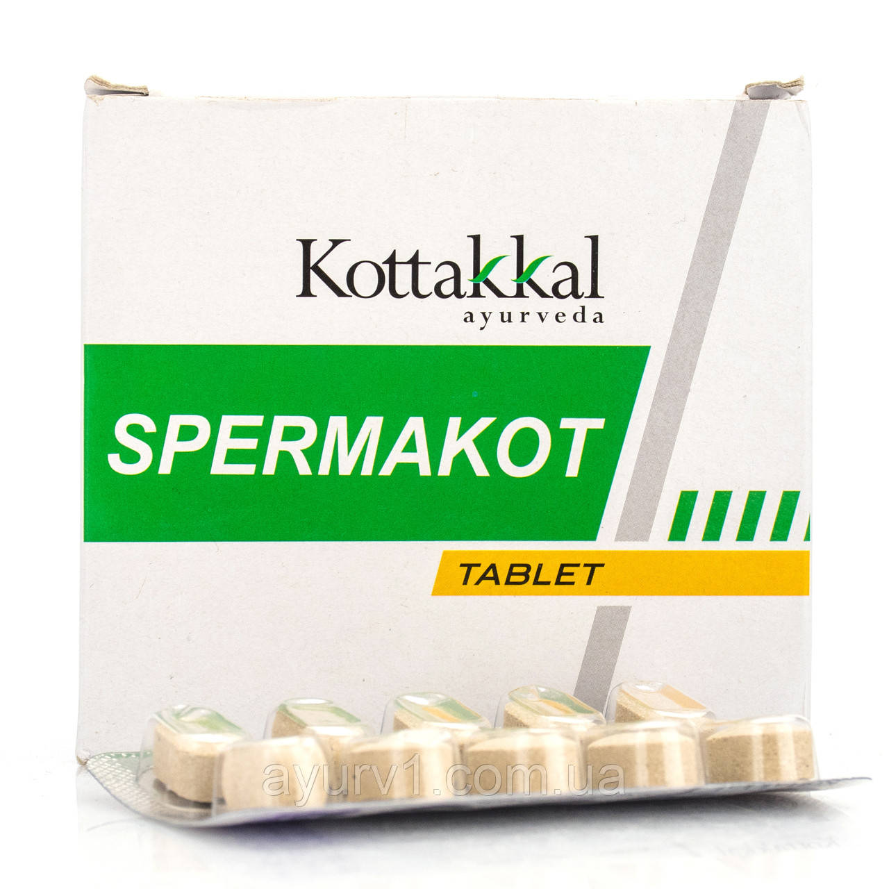 Спермакот Коттакал, Арія Ваді Шала Коттаккал/ Spermacot, Kottakkal, Arya Vaidya Sala 100 таб для чоловіків