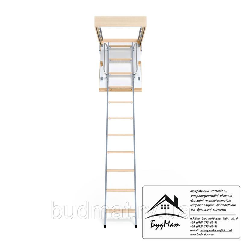 Чердачная лестница Bukwood Double Luxe Metal Mini 90см, 70см - фото 3 - id-p1623105060