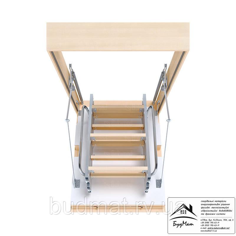 Чердачная лестница Bukwood Double Luxe Metal Mini 85см, 90см - фото 5 - id-p1623105058