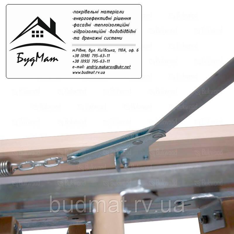 Чердачная лестница Bukwood Double Luxe Metal Mini 100см, 80см - фото 8 - id-p1623105065