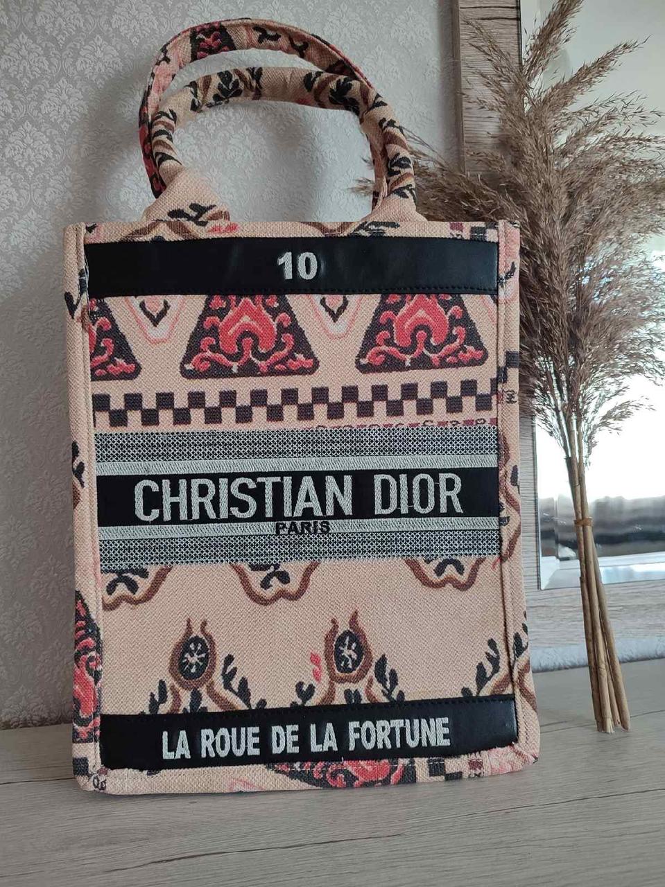 Жіноча сумка Dior, тканинної шопер, 35*41 см, 931132
