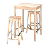 IKEA Барный стол и 2 табурета RÖNNINGE / RÖNNINGE (694.423.31)