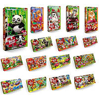 Детские мягкие пазлы 20 эл. с.8 Danko Toys S20-08-01,02,..16 большие развивающие игра для детей