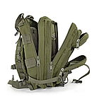 Рюкзак тактичний штурмовий attack tactical 25 л. олива, фото 7