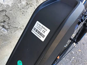 Електровелосипед E-City Life Lady 28" (18) li-ion 36V/500W/13Ah (Pass система) чорно-рожевий, фото 3