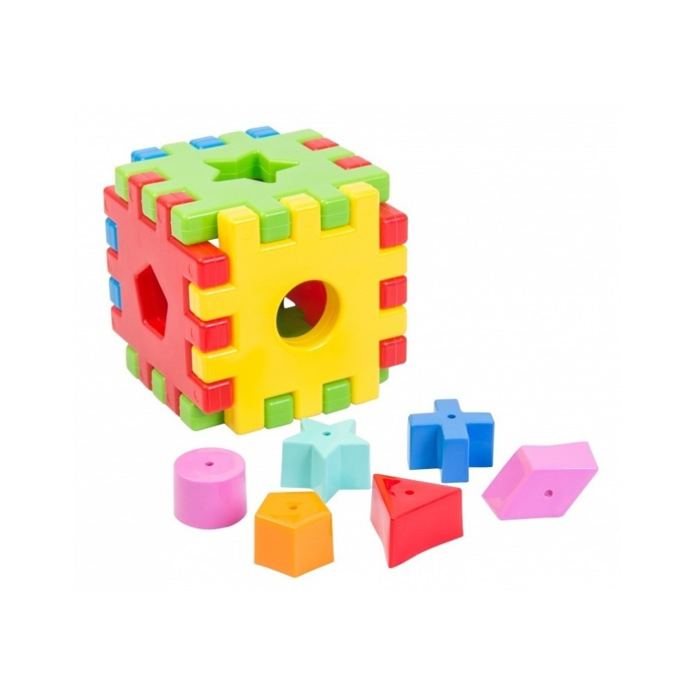 Іграшка дитяча розвиваюча Чарівний куб Wader (39376)