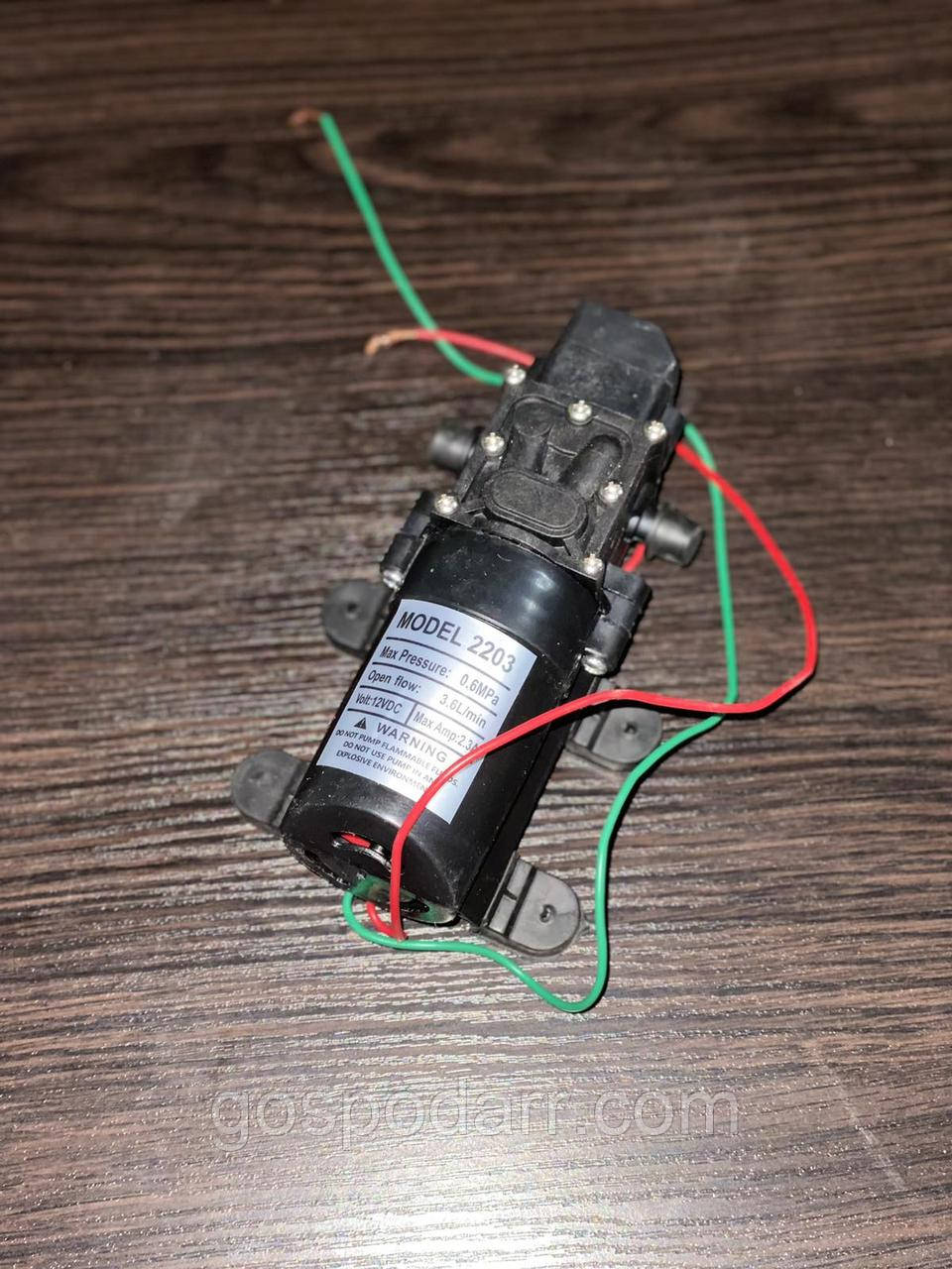 Насос для акумуляторного обприскувача 12V