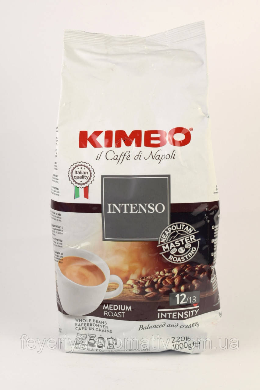 Кава у зернах Kimbo Intenso 1000 г Італія