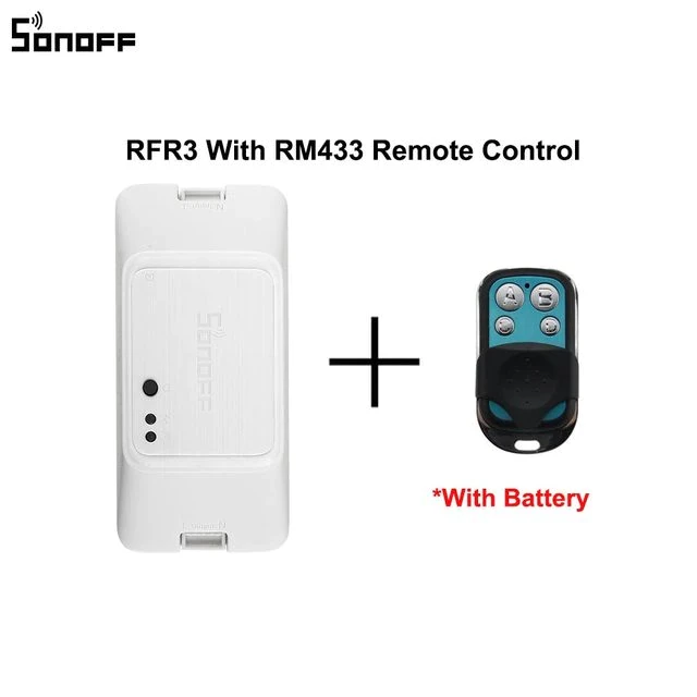 Sonoff RF R3 Бездротове WiFi реле в комплекті з пультом на 433
