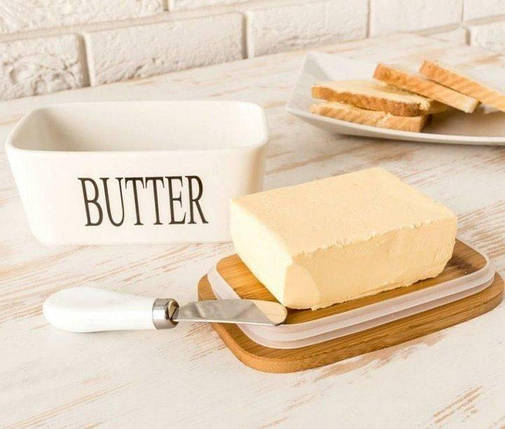 Масляна з ножем "Butter" O8030-144, фото 1