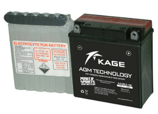 Акумулятор квадроцикла 110 125 кубів KAGE 5 Ah 65A KGM5Z-3B  119 x 60 x 127 мм