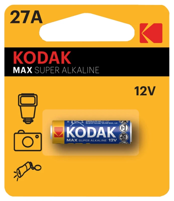 Батарейка Kodak 27A 1шт/бл