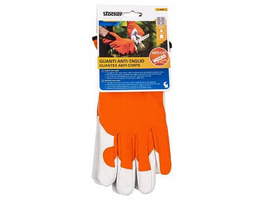 Рукавиці-перчатки Stocker 24013 10/L шкіряні із захистом від порізів - Штокер 24013