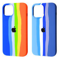 Чохол Rainbow Silicone Case iPhone 13***