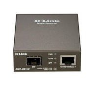 БУ Медиаконвертер D-Link DMC-G01LC, 1xRJ-45, 1хSFP(SC) TX/RX, 1310нм