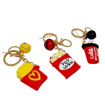 Брелок дитячий Лидер Fast food 4,5см №216