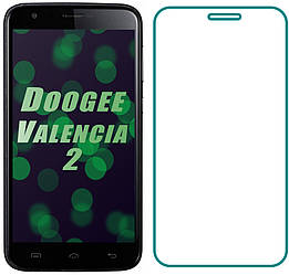 Захисне скло Doogee Valencia 2 Y100 Pro (Прозоре 2.5 D 9H) (Дуги Валенсия 2 Вай У100 Про)