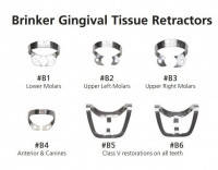 Клампы для разрушеных зубов Brinker Universal Clamp (Hygenic, Бринкеры), 1 шт В1