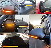 LED динамічний сигнал повороту у дзеркало VW (Фольцваген) GOLF 5, JETTA 5, PASSAT B5.5/B6, SHARAN, EOS, фото 5
