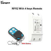 Wifi реле Sonoff basic R2 RF 433 Бездротове Wi-fi реле з пультом дистанційного керування