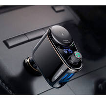 FM-трансмітер Baseus Locomotive S-06 Black, фото 4