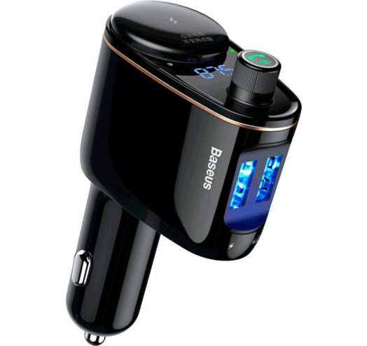 FM-трансмітер Baseus Locomotive S-06 Black