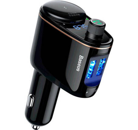 FM-трансмітер Baseus Locomotive S-06 Black, фото 1