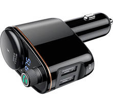 FM-трансмітер Baseus Locomotive S-06 Black, фото 3