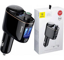 FM-трансмітер Baseus Locomotive S-06 Black, фото 5