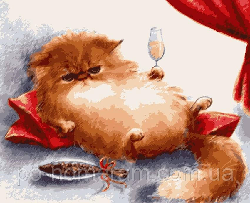 Картина за номерами Artissimo Котя Мотя (ART-B-6425) 40 х 50 см
