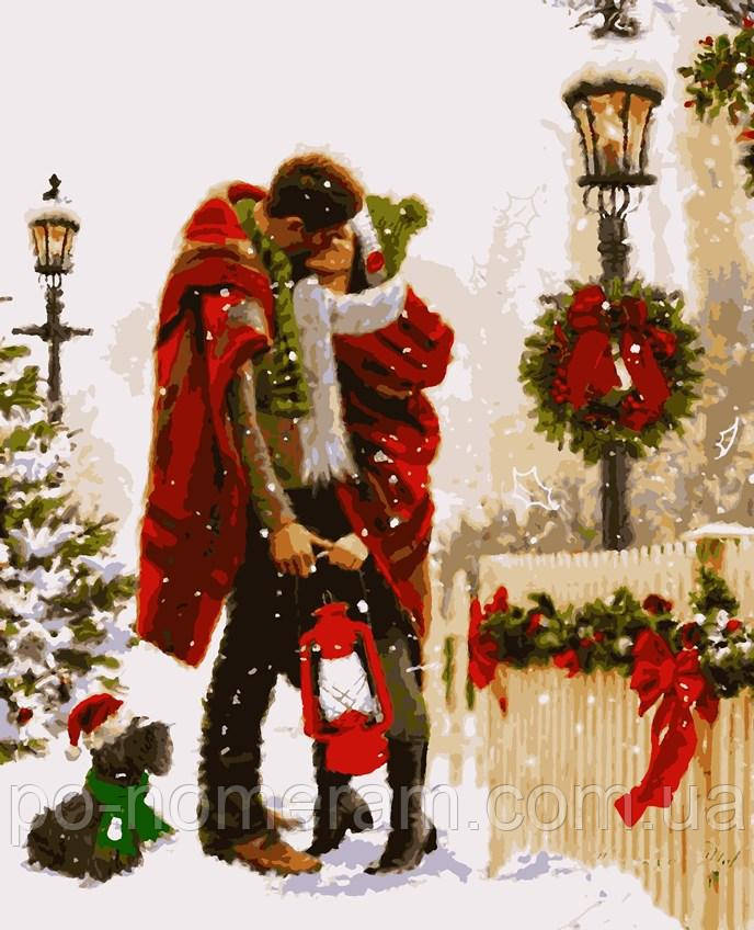Акційна Малюнок по цифрам Artissimo Різдво з любов'ю (PN3404) 40 х 50 см, фото 1