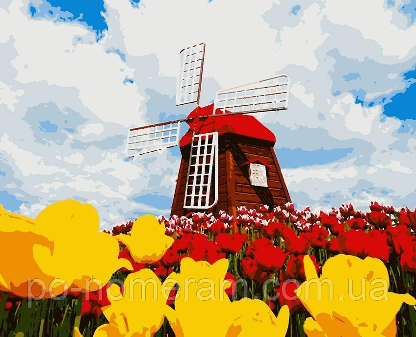 Акційна Картина за номерами Artissimo Квітуча Голандія (PN4280) 40 х 50 см, фото 1