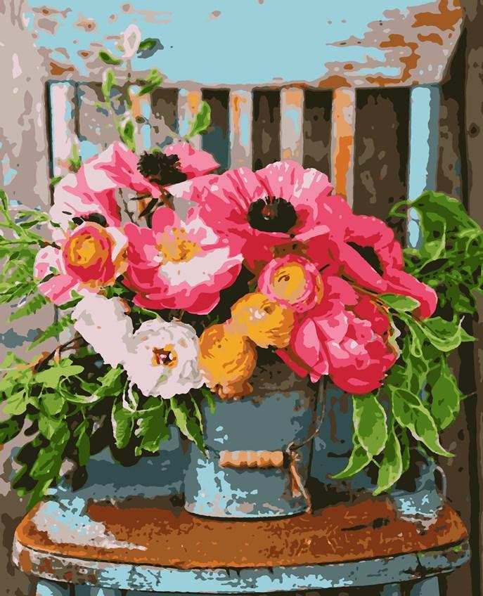Розмальовка для дорослих Artissimo Фарби літа (PN8770) 40 х 50 см