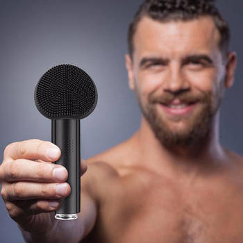 Myris Personal Skin Care Silicone Face Cleaner Brush Waterproof Facial Cleaner for Man | Puls69