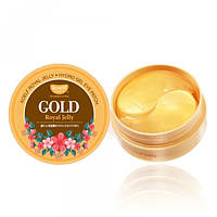 Гидрогелевые патчи с золотом и маточным молочком Petitfee Koelf Gold & Royal Jelly Eye Patch