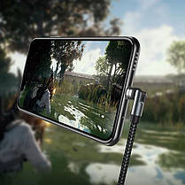 Кабель Usb Lightning HOCO U94 Universal magnetic 2.4A 1.2m Black, фото 4