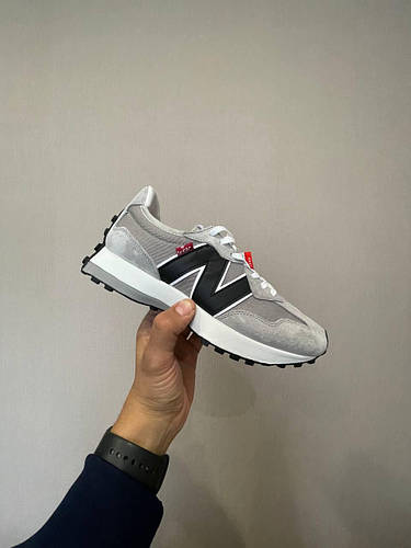 New Balance 327 Levis Мужские кроссовки летние серые с черным. Обувь ...