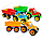 Іграшковий трактор із причепом, фото 4