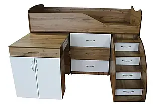 Дитяче ліжко №5 BED ROOM Дуб Тахо ТМ Viorina-Deko, фото 3