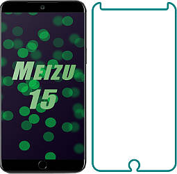 Захисне скло Meizu 15 (Прозоре 2.5 D 9H) (Мейзу 15)