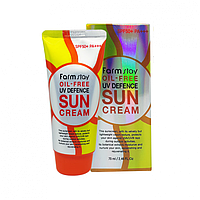 FARMSTAY OIL-FREE UV DEFENCE SUN CREAM SPF50+ PA+++ Солнцезащитный обезжиренный крем, 70мл.