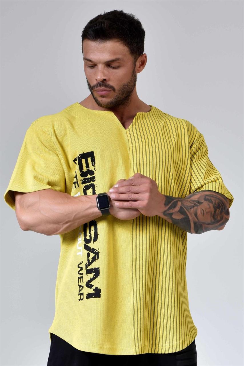 Топ-футболка Big Sam 3264 Yellow, фото 1