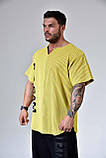 Топ-футболка Big Sam 3264 Yellow, фото 3