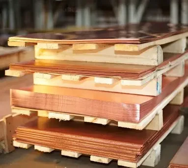 Лист мідний 50 мм М1/М2 (600х1500 мм/1000х2000 мм), фото 1