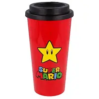 Термочашка Stora Enso Super Mario - Star, Double Walled Coffee Tumbler 520 мл