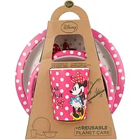 Набор посуды Stora Enso Disney  -  Minnie Mouse, Bamboo Premium Set