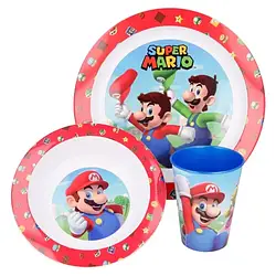 Набір посуду Stora Enso Super Mario - Mario, Kids Micro Set