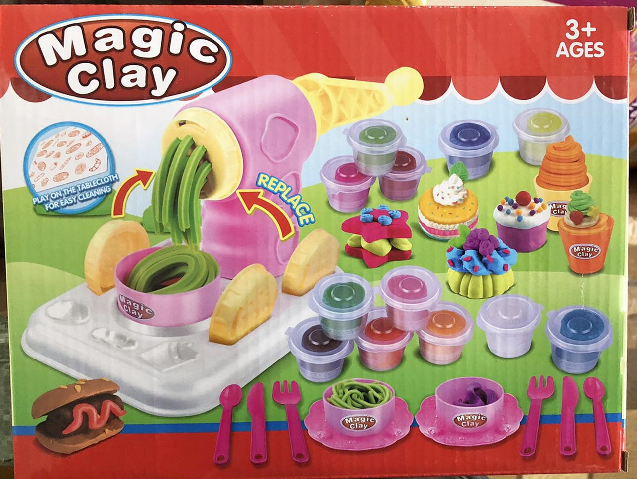 Ігровий набір тісто для ліплення Magic clay, фото 1
