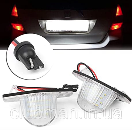 LED підсвічування номеру для ACURA (Акура) MDX, RL, TL, TSX, RDX, ILX, фото 1